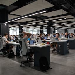 Salle de formation et apprentissage en groupe